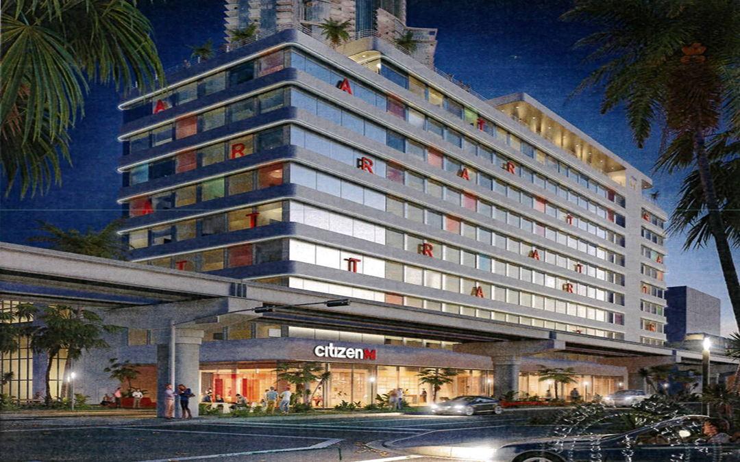 Citizen M Miami Worldcenter Approved: New Renderings Released
