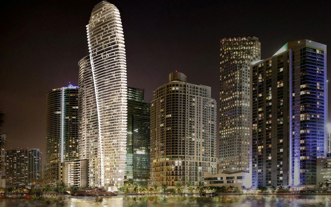 Aston Martin Residences Getting Ready To Install Tower Cranes That Will Be Among The Tallest Ever In Miami
