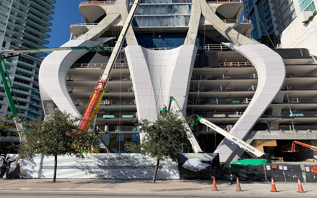 Zaha Hadid’s One Thousand Museum ‘Scorpion Tower’ Less Than 90 Days From Opening (Photos)