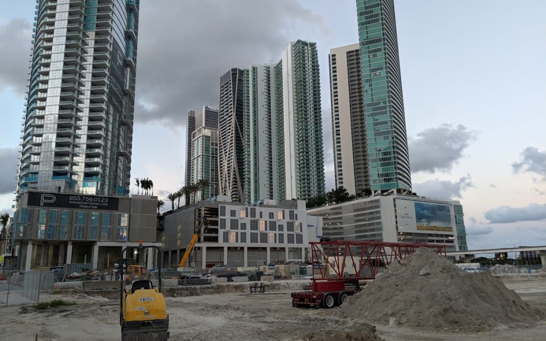 MIAMI WORLDCENTER GETS UTILITIES FOR MORE RETAIL & RESTAURANT AS CRANES ARRIVE AT SITE OF 43-STORY LUMA