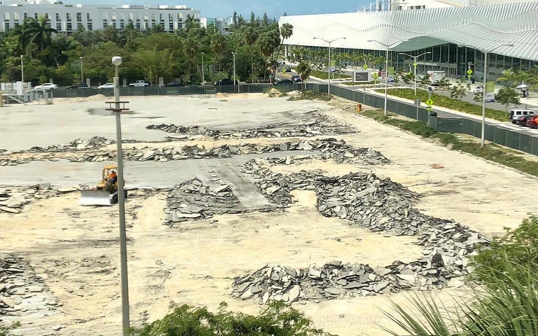 NEW PARK NOW UNDER CONSTRUCTION IN SOUTH BEACH, WILL INCLUDE 500 TREES