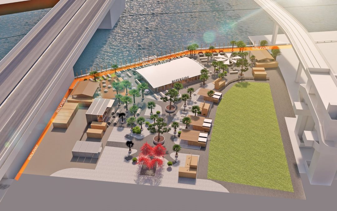 RIVERSIDE OPENING IN BRICKELL SUMMER 2019 WITH 120,000 SQUARE FEET OF DINING, INCLUDING BEER GARDEN