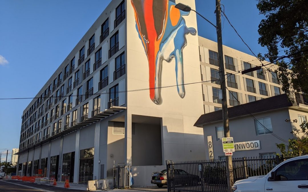 THE BRADLEY NEARS COMPLETION IN WYNWOOD & WILL SOON ADD HUNDREDS MORE RESIDENTS TO THE NEIGHBORHOOD