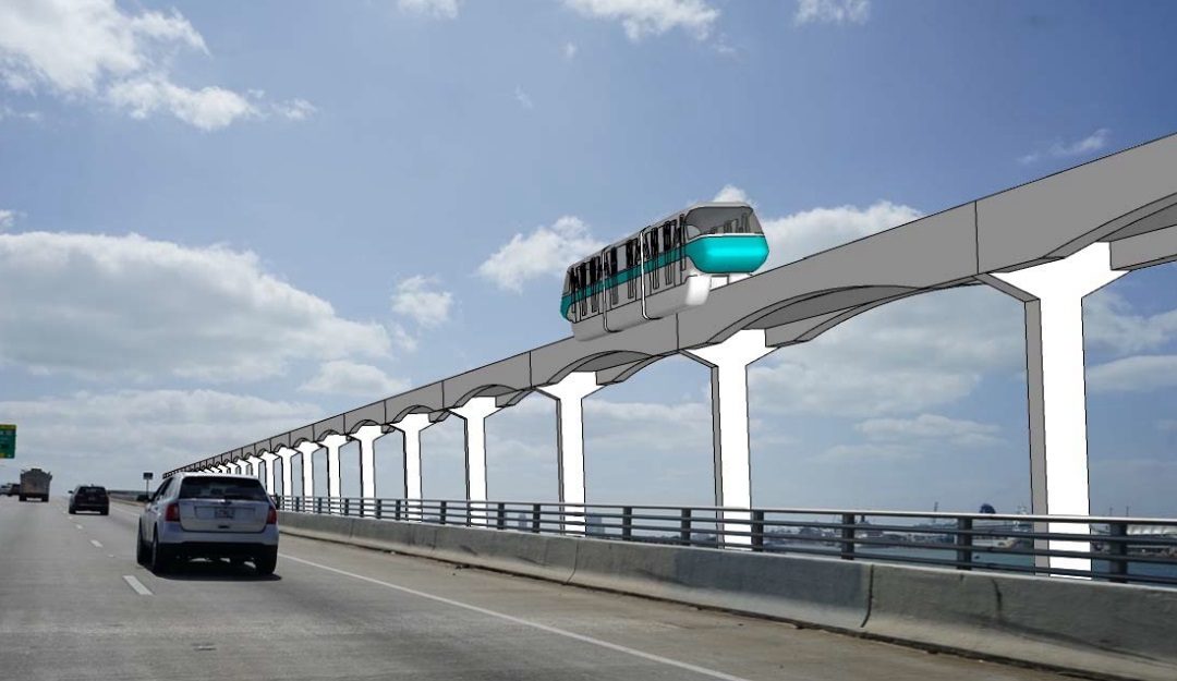 MIAMI-DADE SET TO RECOMMEND A MIX OF PEOPLE MOVER, MONORAIL, & BUS FOR BEACH CORRIDOR