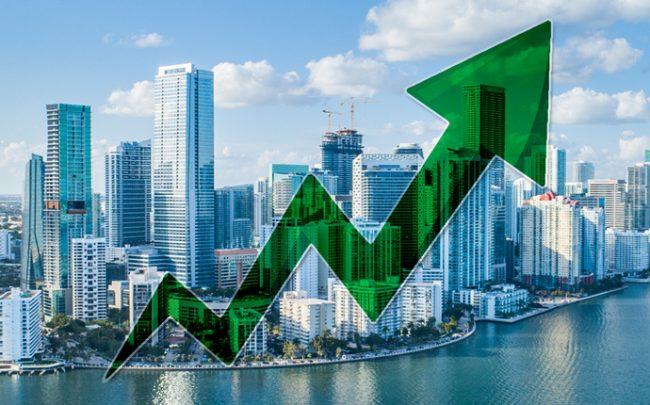 COVID is not taking a toll on real estate deals. Home sales are up in South Florida